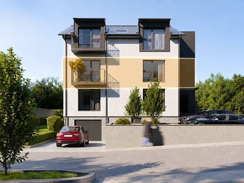 Prodej bytu 4+kk, 85 m², 2x park. stání, 2. patro, Zlín
